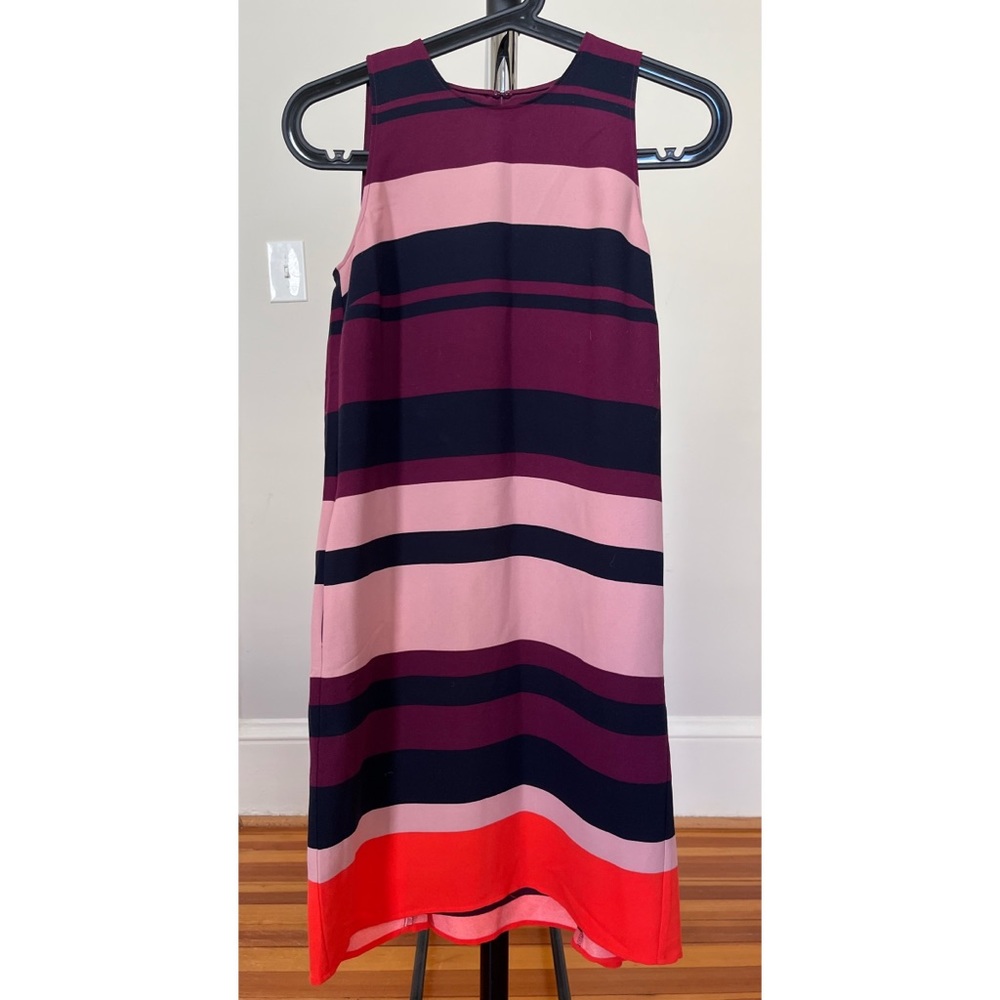 Ann Taylor Colorful Striped Dress